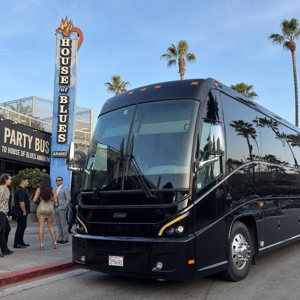 Rent a Bus to House of Blues Anaheim
