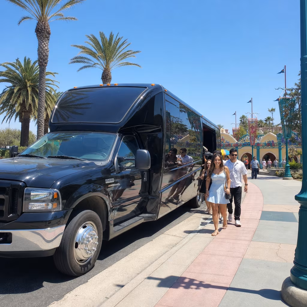 Rent a Bus to Disney California Adventure