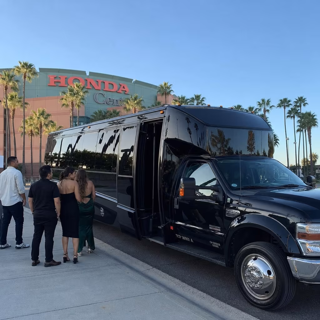 Rent a Bus to Honda Center