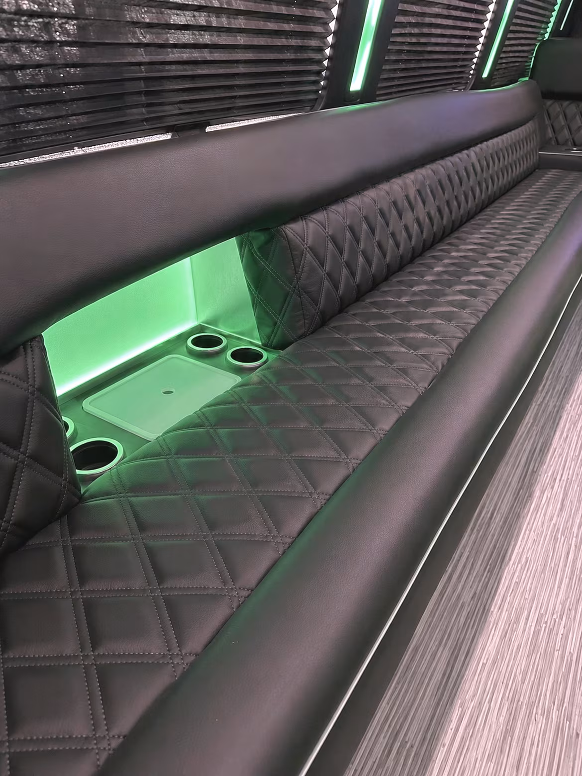25 Passenger Party Bus Inside