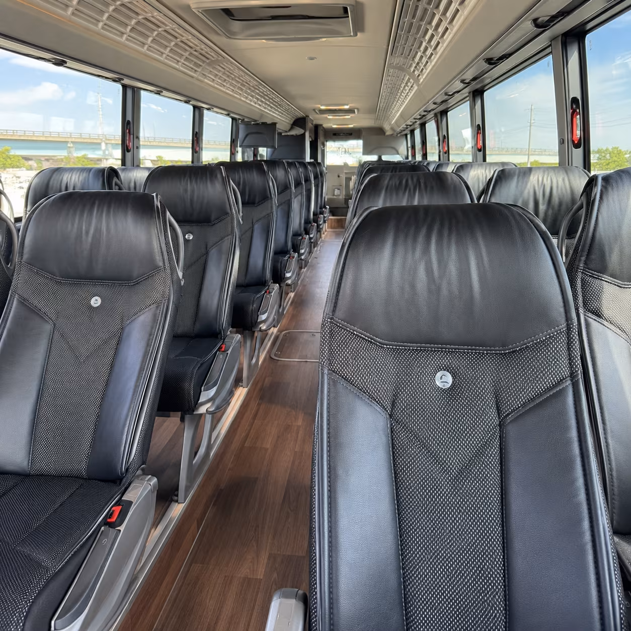 Charter Bus Interior