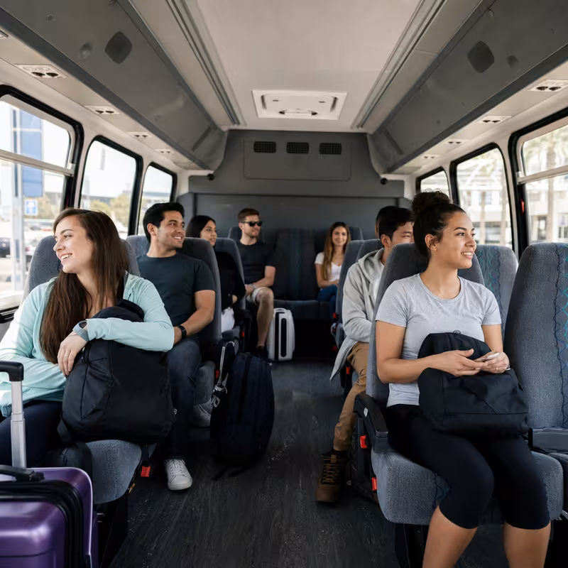 Anaheim Airport Transportation fleet vehicle