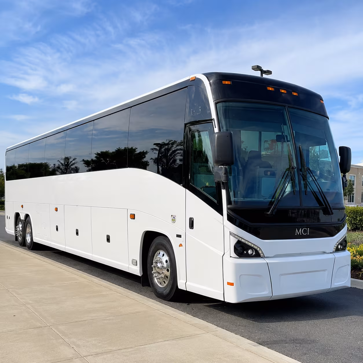 Anaheim Airport Shuttle & Transportation party bus exterior