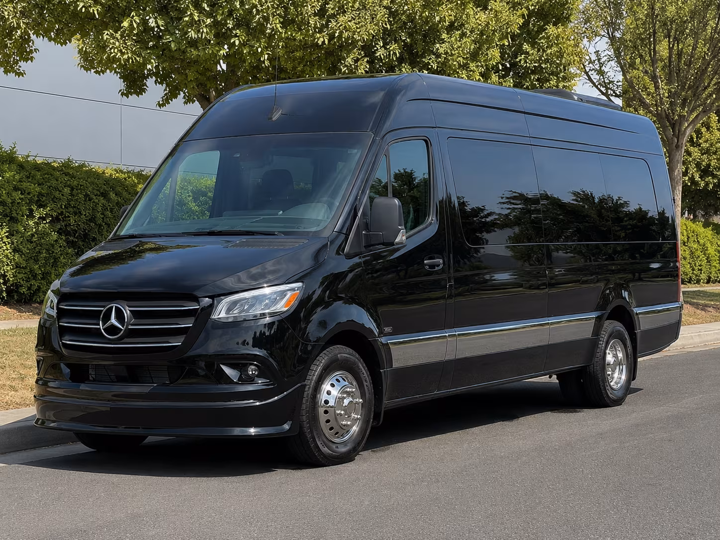 Anaheim Airport Shuttle & Transportation party bus exterior