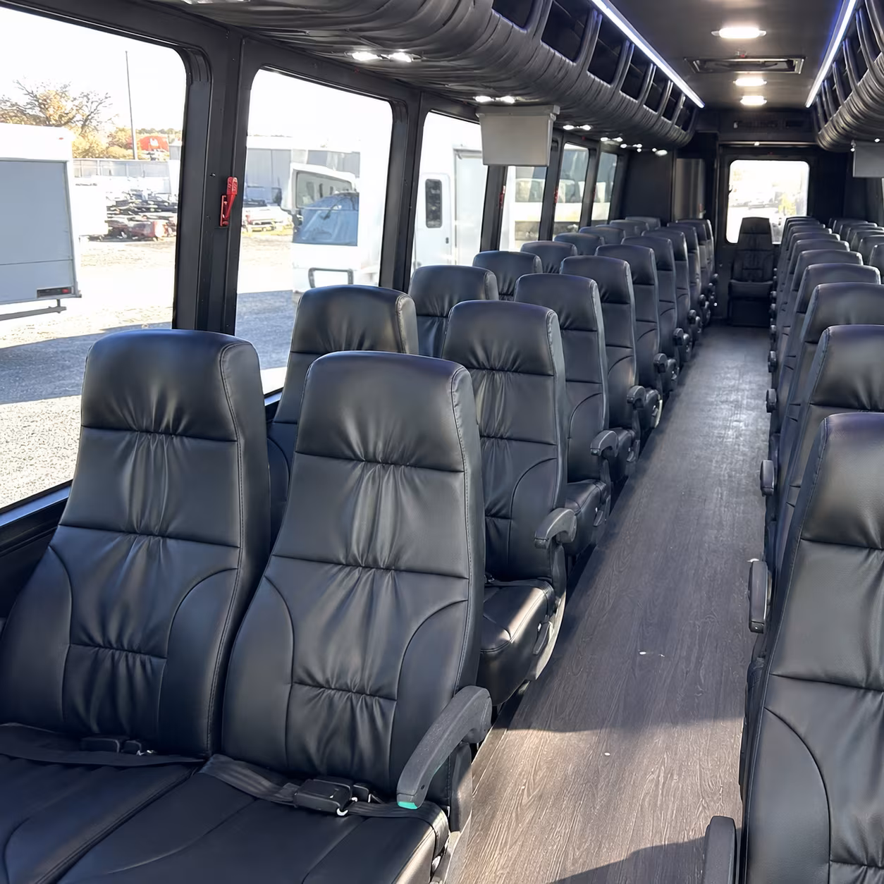 Anaheim Airport Shuttle & Transportation party bus exterior