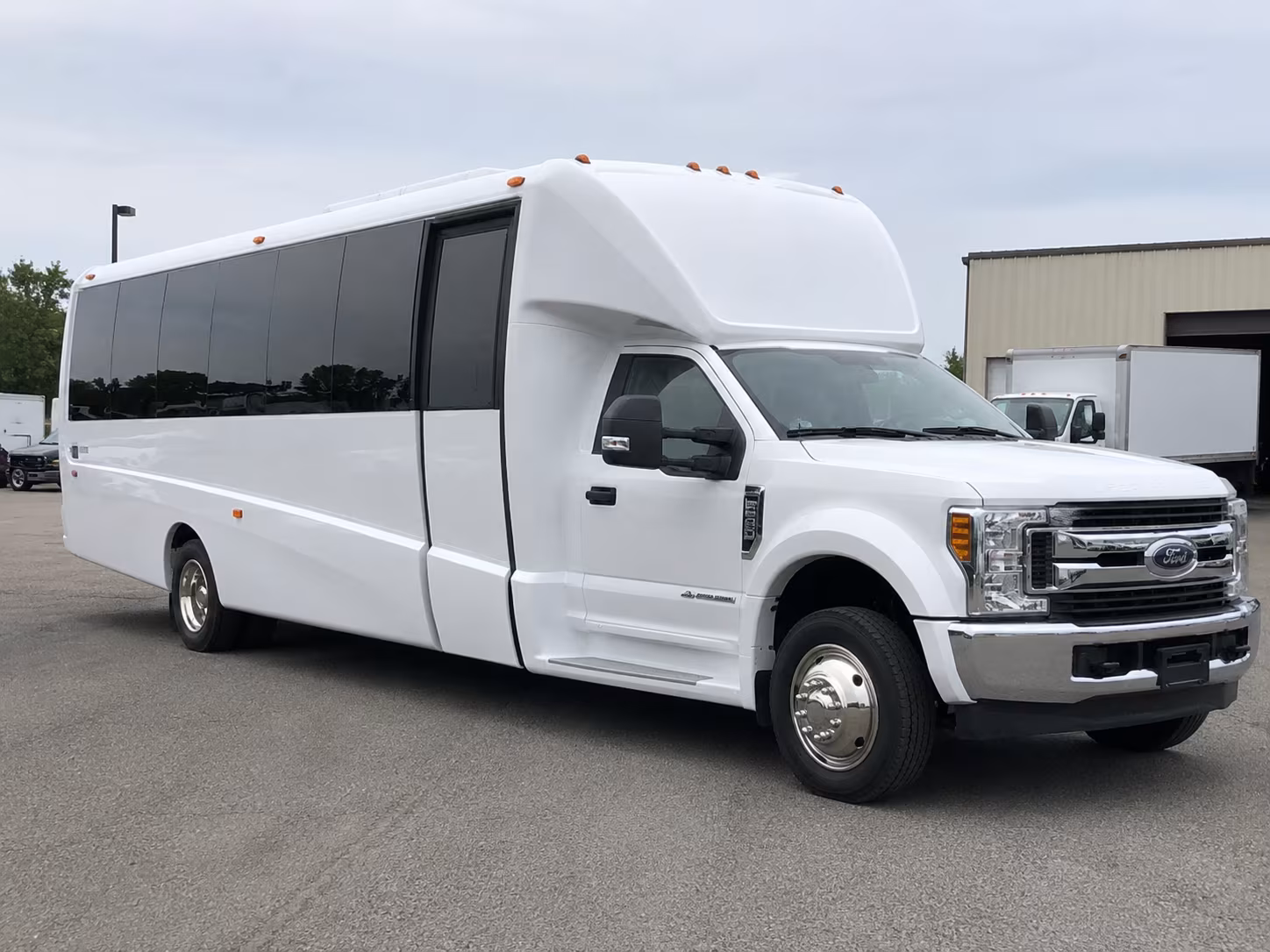 Anaheim School Event Transportation party bus exterior