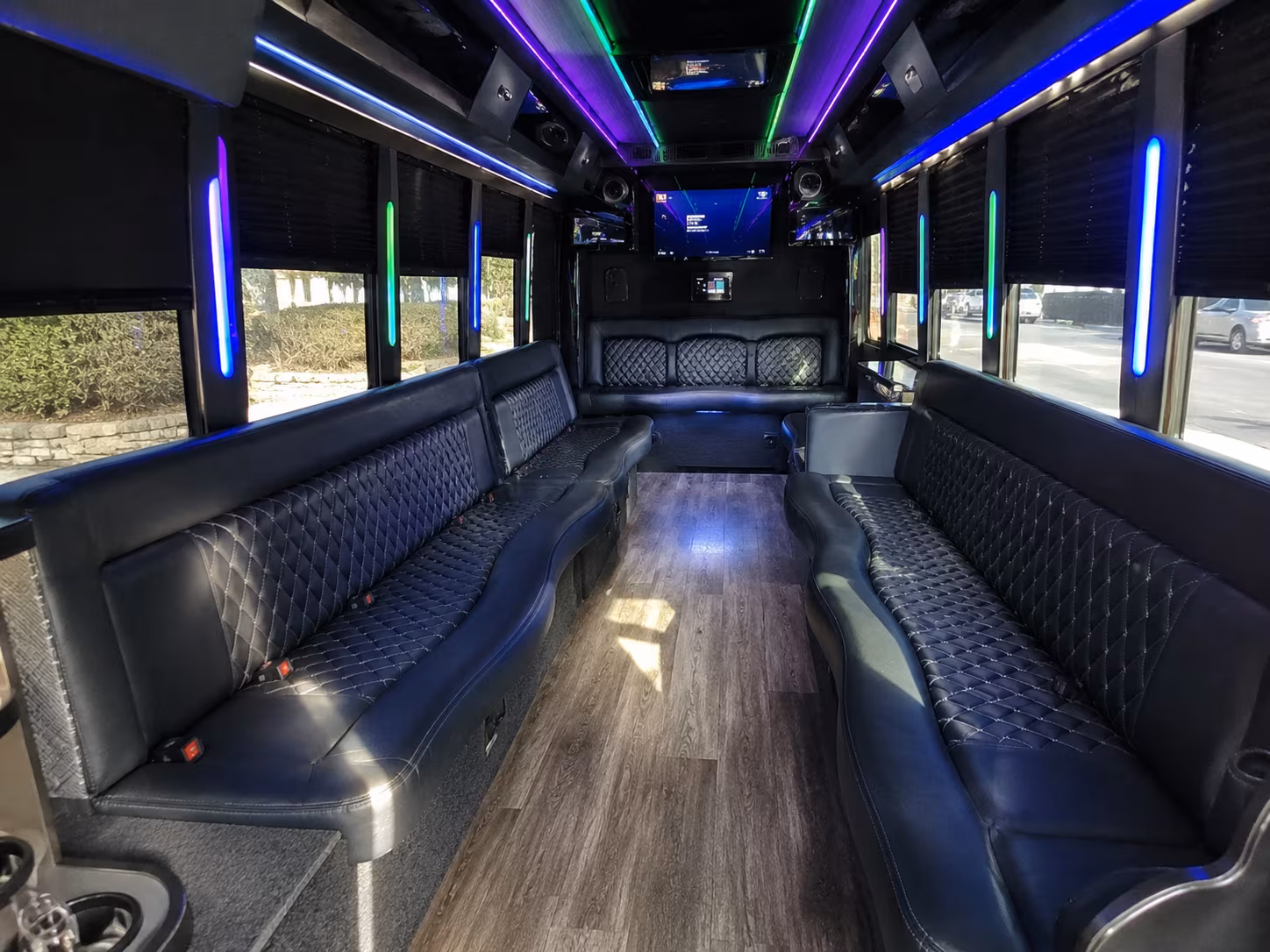Anaheim Winery Tour & Pub Crawl Transportation party bus exterior