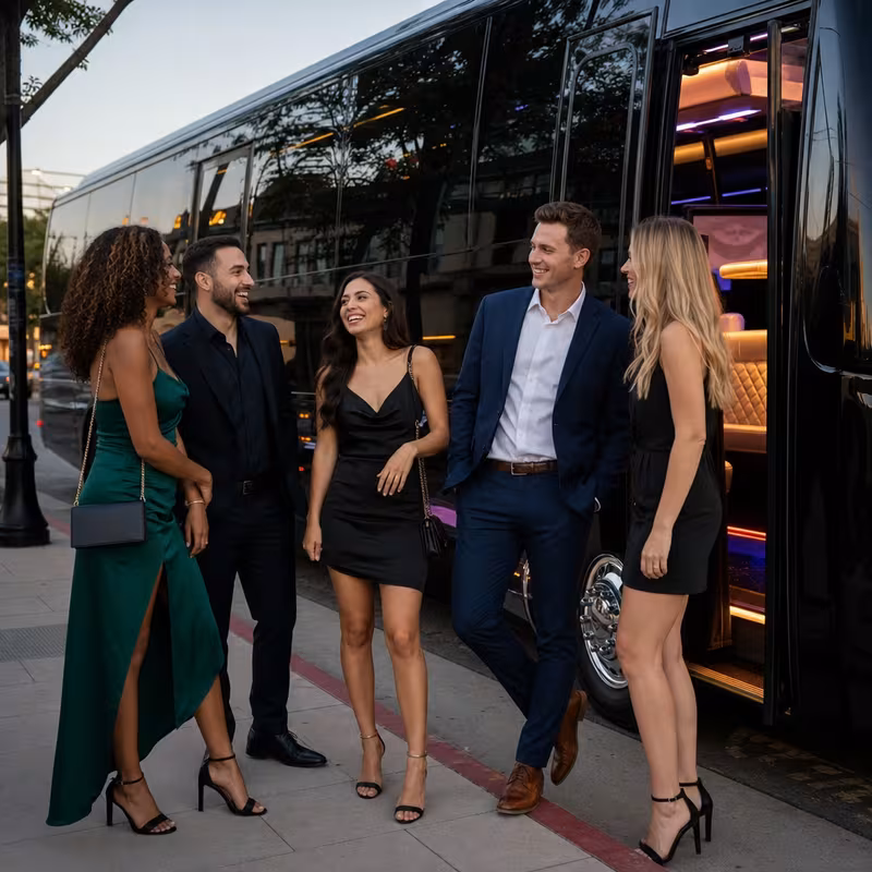 Anaheim Concert Transportation fleet vehicle