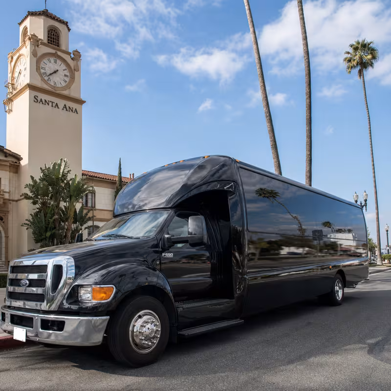Santa Ana Party Bus Rental