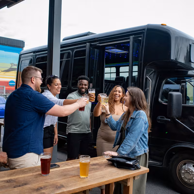 Anaheim Winery & Brewery Tour Transportation fleet vehicle