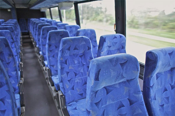 San Diego 56 Passenger Motor Coaches Interior
